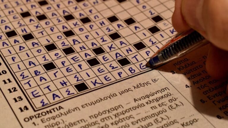 Benefits Of Solving Crossword Puzzles Daily