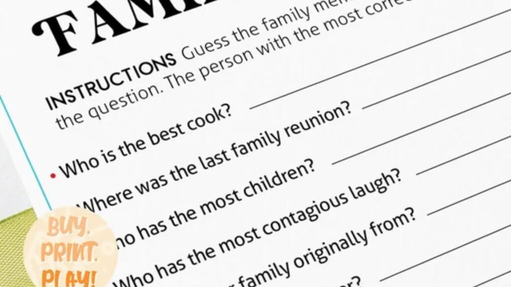 Best Trivia Games For Family Gatherings